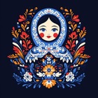 Размещение интеграции в Telegram. Логотип Телеграм канала Русская словесность