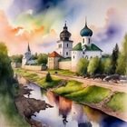 Размещение интеграции в Telegram. Логотип Телеграм канала Псков 360°