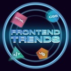 Размещение интеграции в Telegram. Логотип Телеграм канала "Frontend Trends" Размещение интеграции в Telegram. Логотип Телеграм канала @trends_frontend