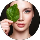 Размещение интеграции в Telegram. Логотип Телеграм канала "Секреты красоты🍃" Размещение интеграции в Telegram. Логотип Телеграм канала Секреты красоты🍃