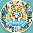 Размещение интеграции в Telegram. Логотип Телеграм канала "Понаехи😎Сочи" Размещение интеграции в Telegram. Логотип Телеграм канала @sochi_ponaehi
