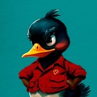 Размещение интеграции в Telegram. Логотип Телеграм канала @ducknetch