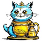 Размещение интеграции в Telegram. Логотип Телеграм канала @copilkasamovar