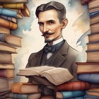Размещение интеграции в Telegram. Логотип Телеграм канала "Книжный Тесла | Канал как научный журнал" Размещение интеграции в Telegram. Логотип Телеграм канала @Knizhnyj_Tesla