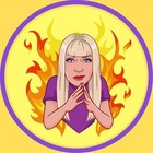 Размещение интеграции в Telegram. Логотип Телеграм канала @skidkiotblondinki